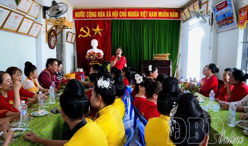 Nhà văn hóa thôn Hồng Cúm, xã Thanh An chật hẹp, chưa đáp ứng đầy đủ nhu cầu sinh hoạt cộng đồng sau sáp nhập.