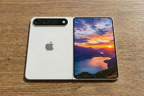 Bản dựng iPhone màn hình gập. Ảnh: Ice Universe