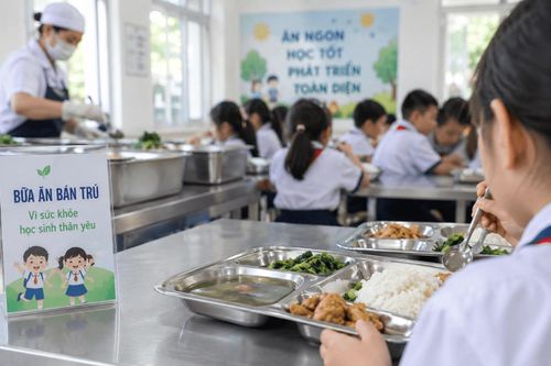 Hà Nội tăng cường quản lý, kiểm soát chất lượng bữa ăn bán trú tại các cơ sở giáo dục. (Ảnh minh họa)