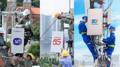 Ba nhà mạng lớn tại Việt Nam đang tăng tốc phát triển mạng 5G
