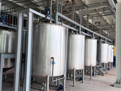 Dây chuyền sản xuất của Công ty cổ phần Tư vấn xây dựng và công nghệ mỏ. Ảnh: T.H