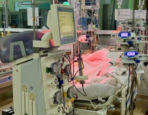 Sốt xuất huyết có thể diễn tiến nặng, gây sốc, xuất huyết và suy đa cơ quan nếu không được theo dõi, phát hiện và điều trị kịp thời. Ảnh: BVCC.