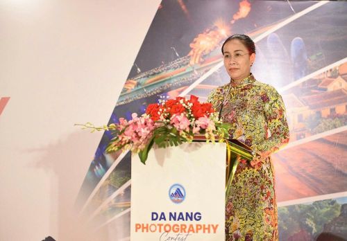 Phó Chủ tịch UBND TP. Đà Nẵng Nguyễn Thị Anh Thi phát biểu tại lễ phát động