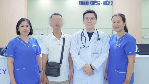 Ông L. đã hồi phục tốt. (Ảnh: Bệnh viện cung cấp)