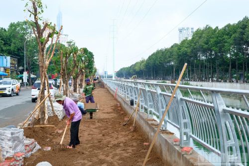 Diện mạo nơi đây tiếp tục có những chuyển biến đáng kể, mở ra kỳ vọng cải thiện môi trường, khả năng thoát nước﻿ và cảnh quan đô thị khu vực phía đông Thành phố Hồ Chí Minh.
