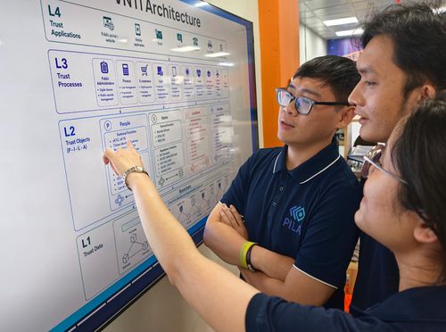 Hệ thống dữ liệu quốc gia được xây dựng qua 4 lớp với hàng trăm lĩnh vực để doanh nghiệp kết nối dữ liệu vào hệ thống dữ liệu chung của quốc gia. ẢNH: TẤN BA