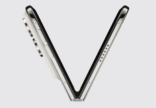  Bản lề trên iPhone Duo được thiết kế giúp đóng mở dễ dàng và mượt mà. (Nguồn Apple) 