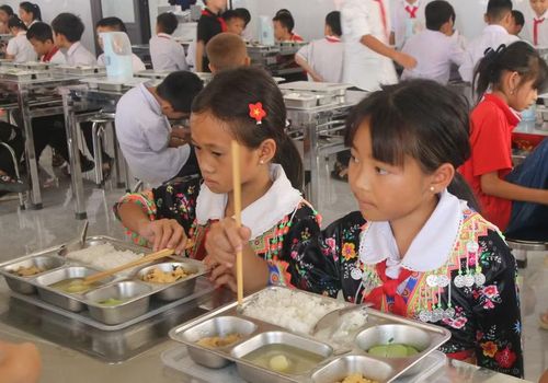 Mỗi suất ăn đến với học sinh không chỉ đủ chất mà còn an toàn.