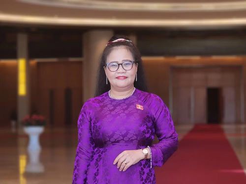 Đại biểu Quốc hội Nguyễn Thị Sửu. Ảnh: Nguyễn Hường.