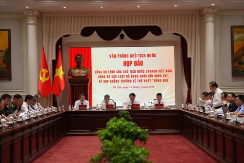 15 luật được thông qua nhằm tạo cơ sở pháp lý cho sự phát triển. Ảnh: Hoàng Huy