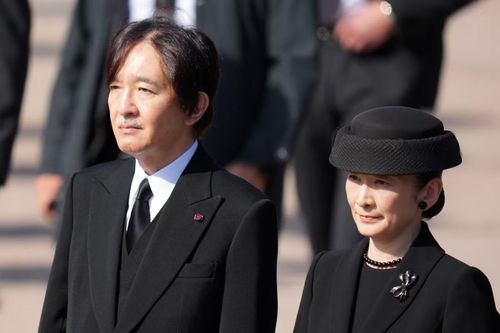 Thái tử Akishino và Công nương Kiko. Ảnh: Getty Images.