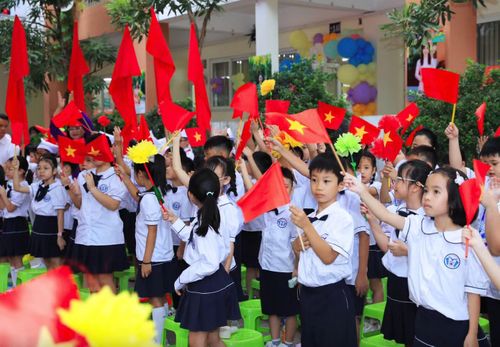 Các em học sinh đón năm học mới 2026-2027. (Ảnh: Chinhphu)