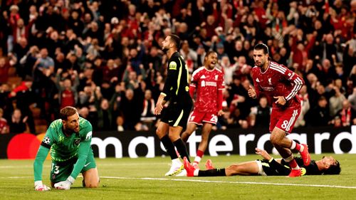 Llorente một lần nữa ghi bàn ở Anfield. Ảnh: Diario AS