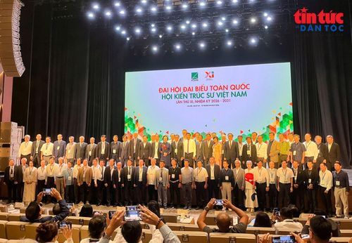 Ra mắt ban chấp hành Hội Kiến trúc sư Việt Nam khóa XI, nhiệm kỳ 2026-2031.