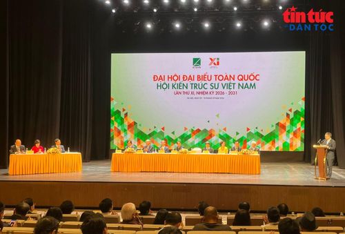 Phiên trọng thể Đại hội Đại biểu toàn quốc Hội Kiến trúc sư Việt Nam khóa XI, nhiệm kỳ 2026-2031 được tổ chức từ ngày10/9 tại Hà Nội.