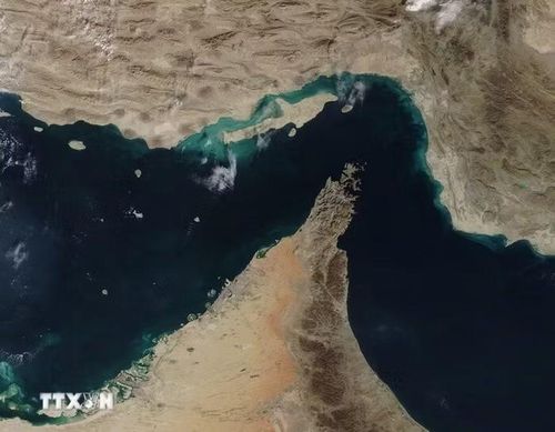 Eo biển Hormuz. Ảnh: IRNA/TTXVN phát