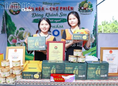 Sản phẩm OCOP của Công ty TNHH Nông nghiệp Thành Hưng.