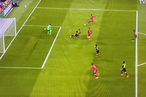 Trận đấu giữa Liverpool - Atletico Madrid.