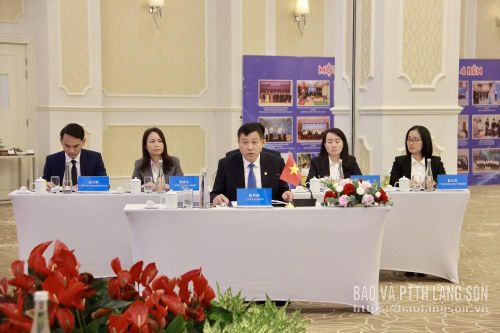 Lãnh đạo Sở Y tế tỉnh Quảng Ninh phát biểu tại hội nghị