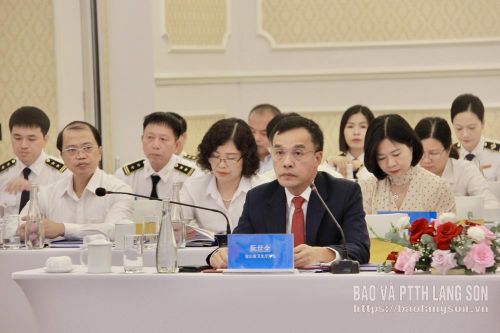 Ông Nguyễn Thế Toàn, Giám đốc Sở Y tế tỉnh Lạng Sơn phát biểu khai mạc hội nghị