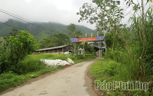 Thôn Mỹ Á bình yên.
