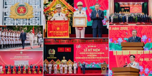 Những hình ảnh nổi bật tại Lễ kỷ niệm 80 năm Ngày truyền thống Học viện ANND và đón nhận danh hiệu Anh hùng Lực lượng vũ trang nhân dân lần thứ ba (ngày 22/6/2026).