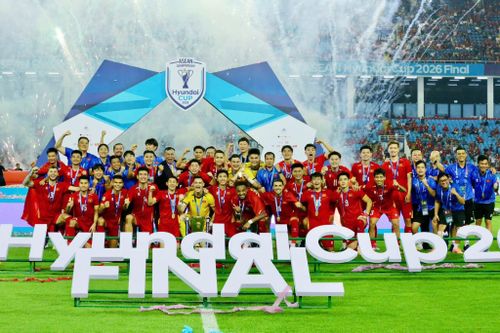 Đội tuyển Việt Nam vô địch ASEAN Cup 2026. Ảnh: VFF