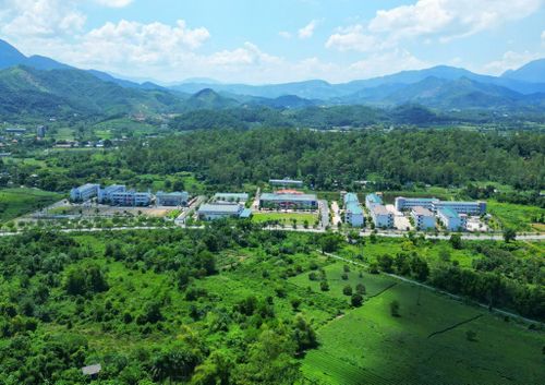 Khu Công nghệ cao Hòa Lạc và khu vực Đại học Quốc gia Hà Nội cơ sở Hòa Lạc là nơi thực hiện 2 dự án sandbox. Ảnh: PV