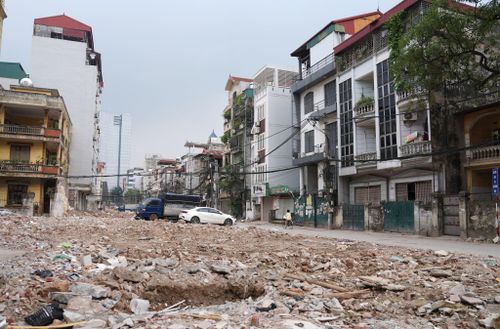 Theo thiết kế, dự án dài 340m, mặt cắt tuyến rộng 21,25m. Ảnh: Ngọc Tú