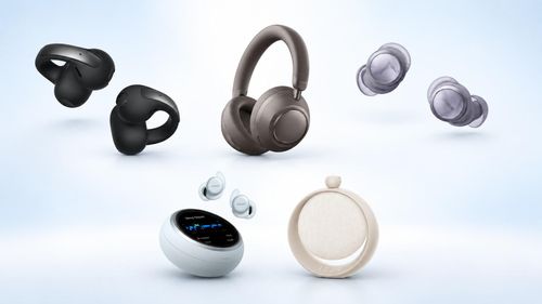 Sản phẩm tai nghe AeroClip 2 Pro, Space 2 Pro và Liberty Buds; cùng máy hỗ trợ giấc ngủ Sleep 4 Pro và SleepLab Pro từ Anker.