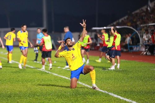Brenner là chủ nhân của bàn thắng đầu tiên trong lịch sử CLB Bắc Ninh ở V.League. Ảnh: CLB Bắc Ninh.
