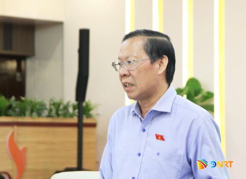 Chủ nhiệm Ủy ban Kinh tế và Tài chính Quốc hội Phan Văn Mãi phát biểu tại hội thảo. Ảnh: TRỌNG HUY