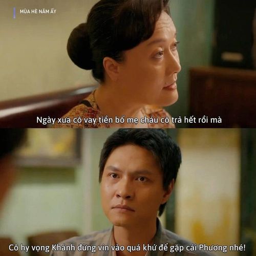 Bà Ngọc cũng trực tiếp tìm gặp Khánh sau khi biết Phương có ý định dùng tiền mua căn hộ để hỗ trợ anh. 
