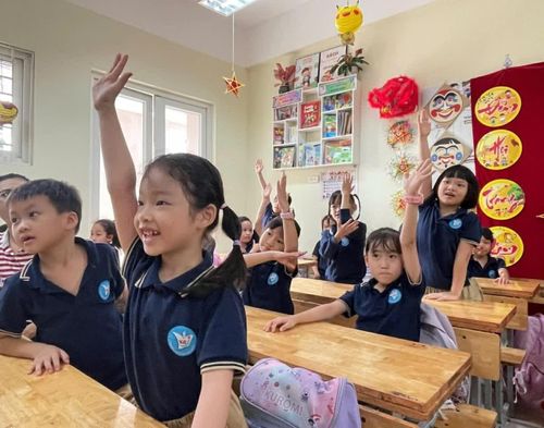 Trẻ em hân hoan trong dịp Tết Trung thu. (Ảnh: Anh Thư)