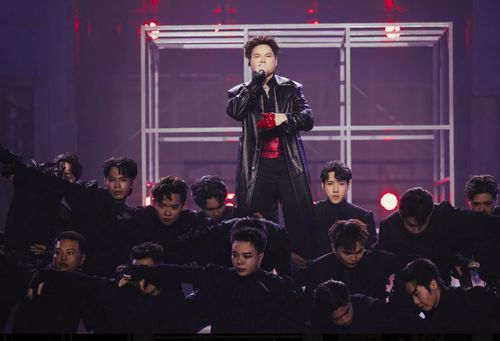  Hoàng Tôn gai góc trong phần rap ở tiết mục Tìm lại.