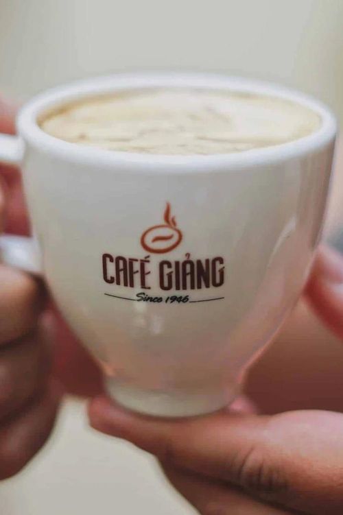  Cốc cà phê trứng trứ danh của Giảng. Ảnh: Cafe Giảng. 