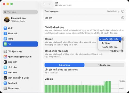 Trên macOS Ventura