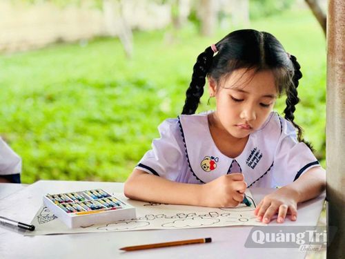 Cuộc thi thu hút sự tham gia của đông đảo thiếu nhi trong toàn tỉnh - Ảnh: T.T