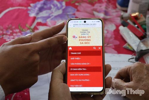 Trang thông tin điện tử Đảng ủy phường Sa Đéc được thiết kế khoa học, giúp đảng viên và người dân thuận tiện tra cứu, cập nhật thông tin chính thống.