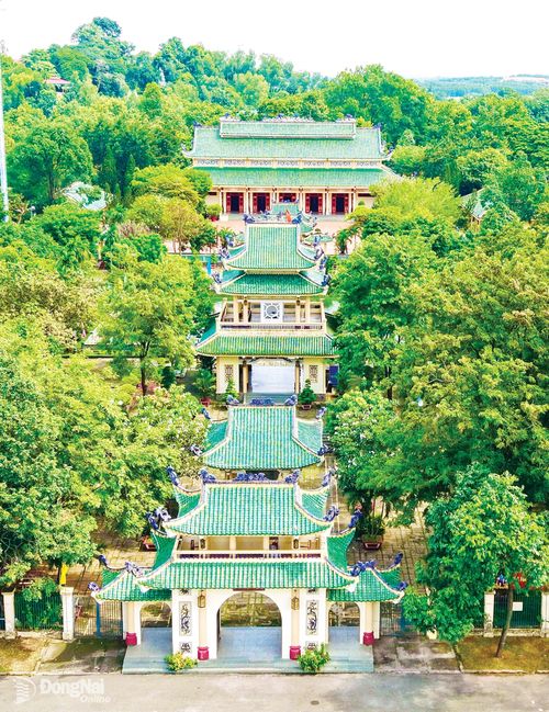 Văn miếu Trấn Biên tọa lạc tại phường Trấn Biên, đô thị trung tâm của thành phố Đồng Nai. Ảnh: Công Nghĩa