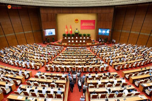 Hội nghị toàn quốc nghiên cứu, học tập, quán triệt và triển khai thực hiện một số Nghị quyết, Chỉ thị của Bộ Chính trị diễn ra sáng 3/9/2026. Ảnh: Phạm Thắng
