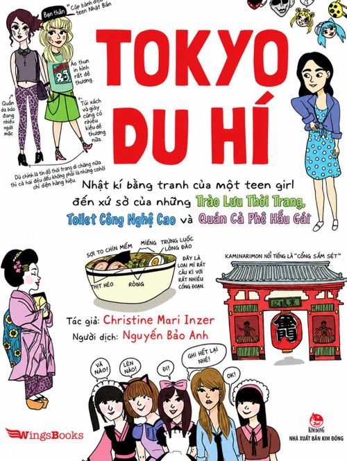 Cuốn sách của tác giả Christine Mari Inzer sáng tác, được Nguyễn Bảo Anh, NXB Kim Đồng xuất bản năm 2018. Ảnh: Khai Tâm.