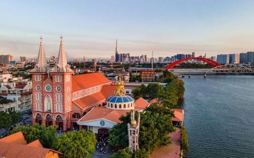Nhà thờ Giáo xứ Fatima Bình Triệu. Ảnh: Internet