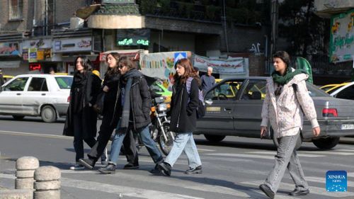 Đường phố tại thủ đô Tehran. Ảnh: XINHUA