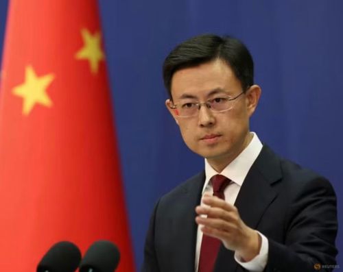 Người phát ngôn Bộ Ngoại giao Trung Quốc Quách Gia Khôn. (Ảnh: Reuters)