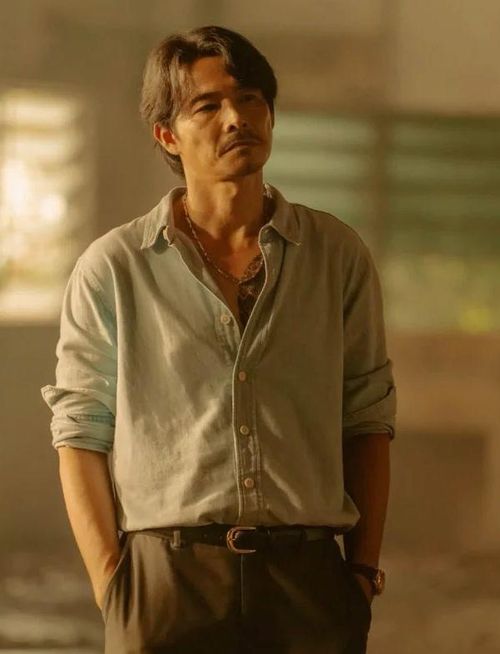 Quách Ngọc Ngoan trong phim Trại Buôn Người.
