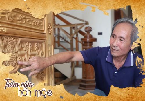 Các công đoạn chế tác đòi hỏi sự tỉ mỉ, khéo léo, thể hiện tay nghề của người thợ làng mộc.