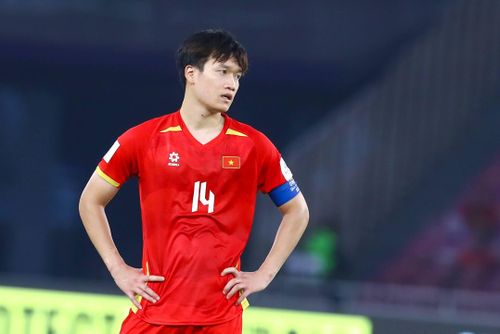  Hoàng Đức không có thể trạng tốt ở FIFA ASEAN Cup 2026. Ảnh: Minh Chiến. 