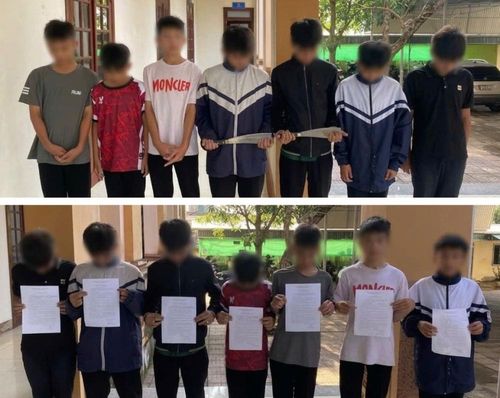 2 nhóm học sinh liên quan đến vụ việc.