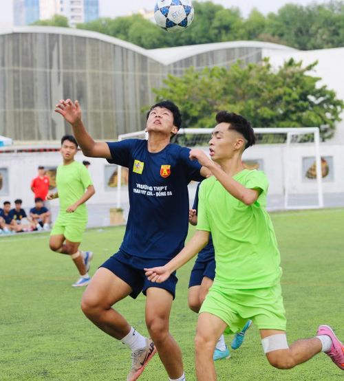 Sân 5, Bảng S: THPT Phan Bội Châu Hà Đông - THPT Phan Huy Chú Đống Đa